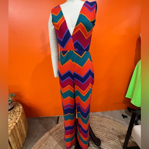 Peyton™ - Comfortable Retro Wave Pattern Jumper main image 1
